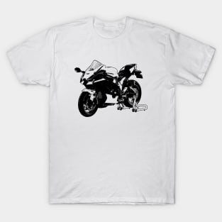 ZX10R Bike Sketch Art T-Shirt